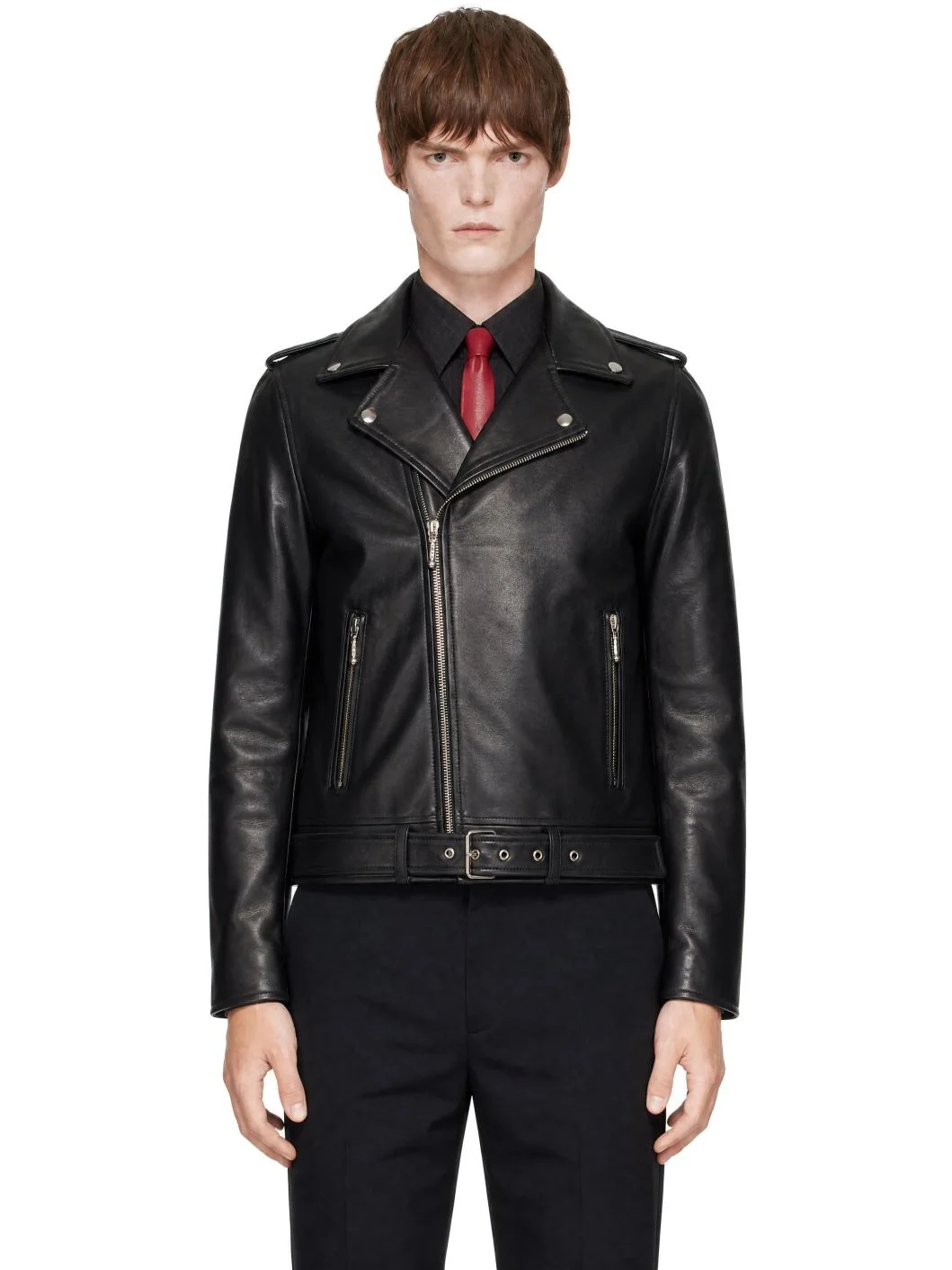 Black Perfecto Leather Jacket - 1