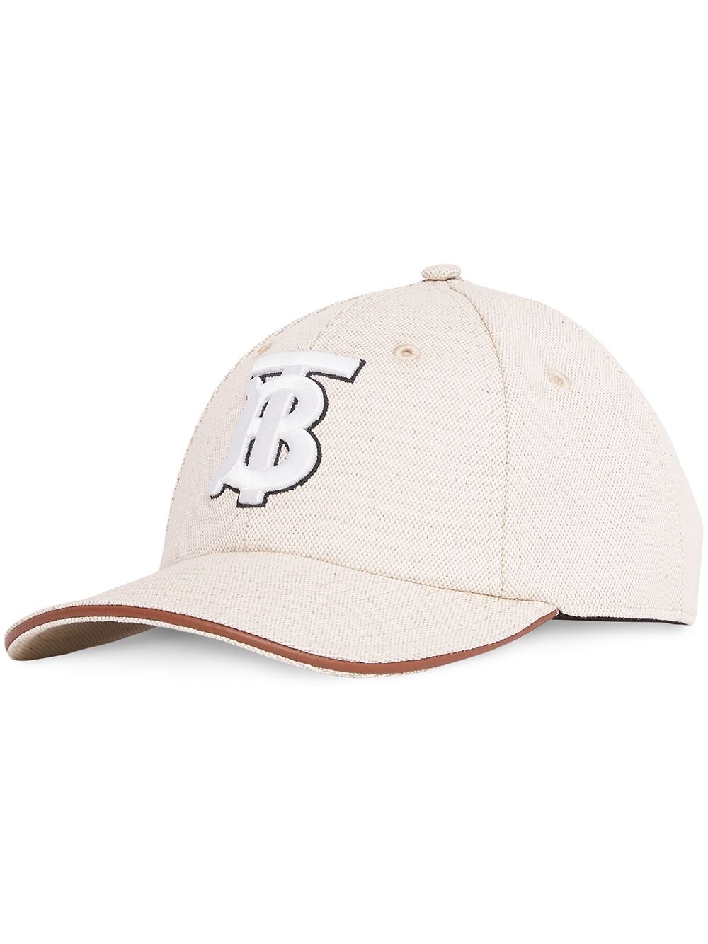 monogram-embroidered baseball cap - 1