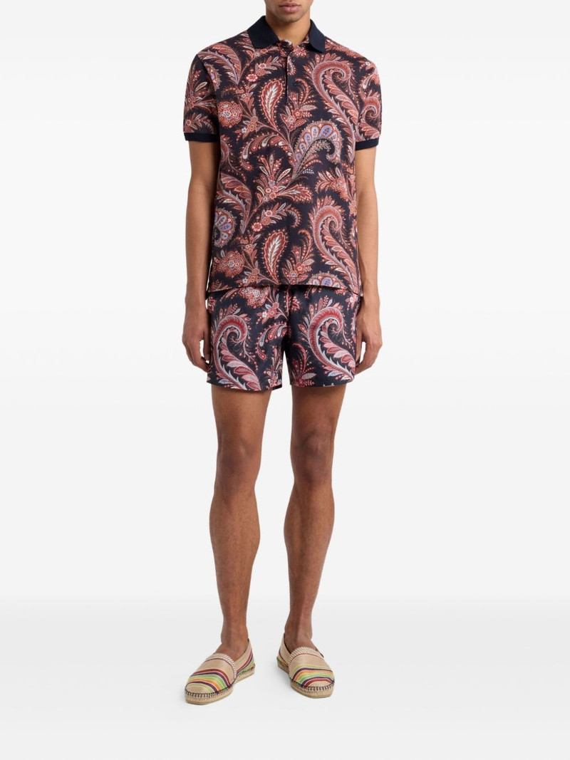Etro paisley-print swim shorts outlook