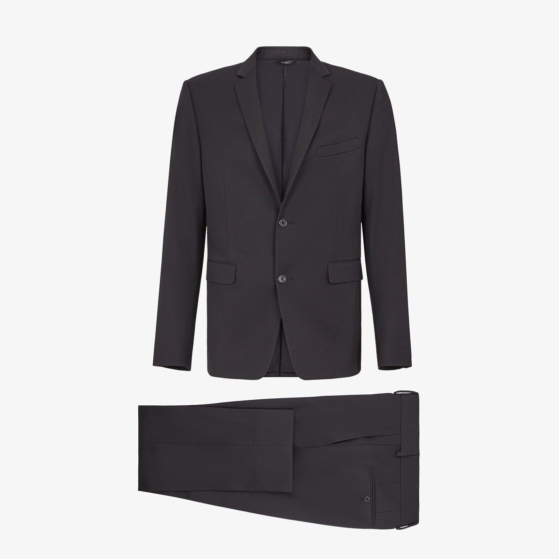 Black wool suit - 1