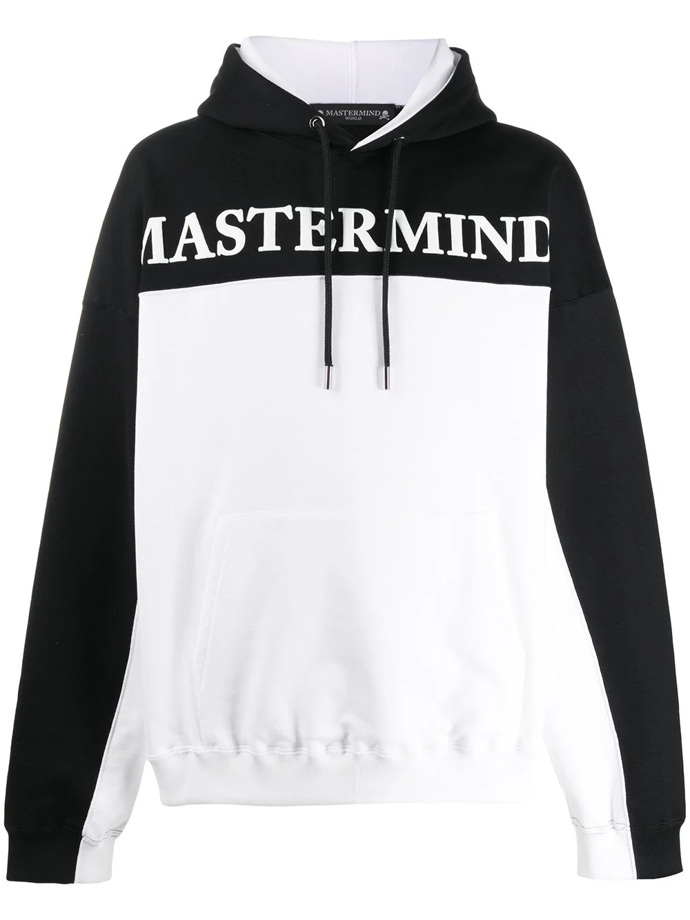 logo print hoodie - 1
