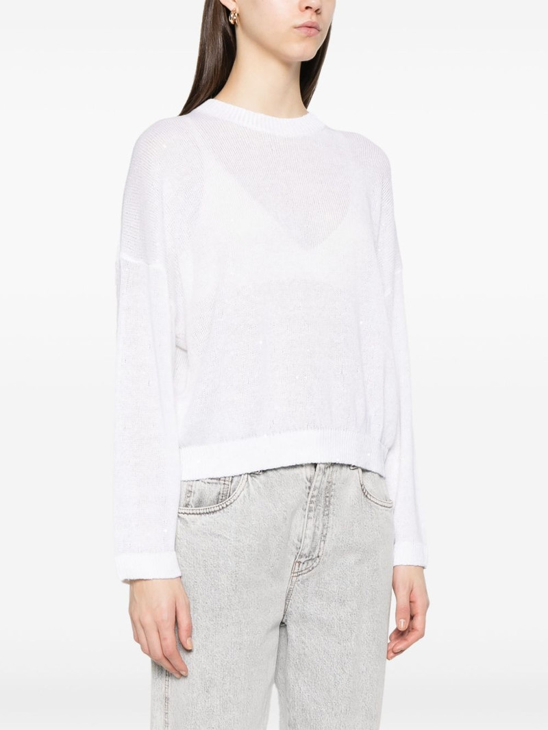 sequin-embellished sweater 3