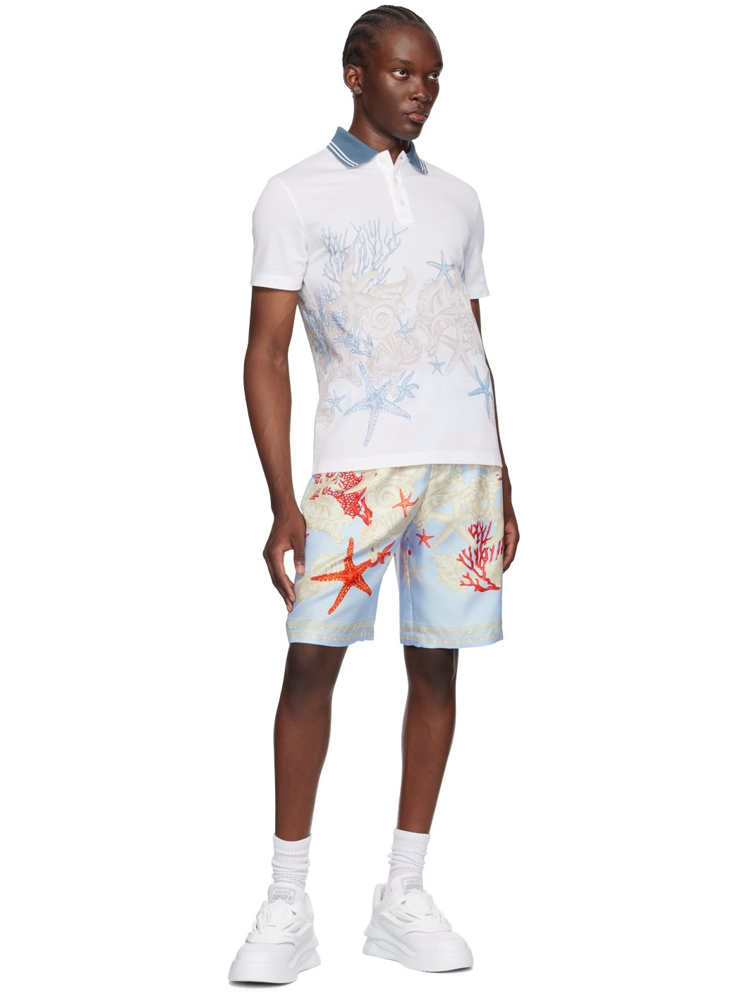 White Barocco Sea Polo - 4