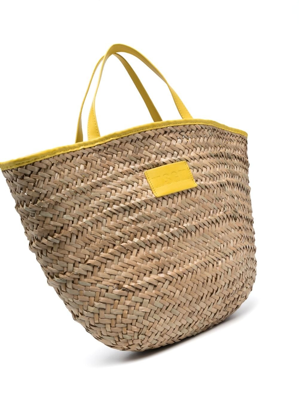 interwoven-design tote bag - 4