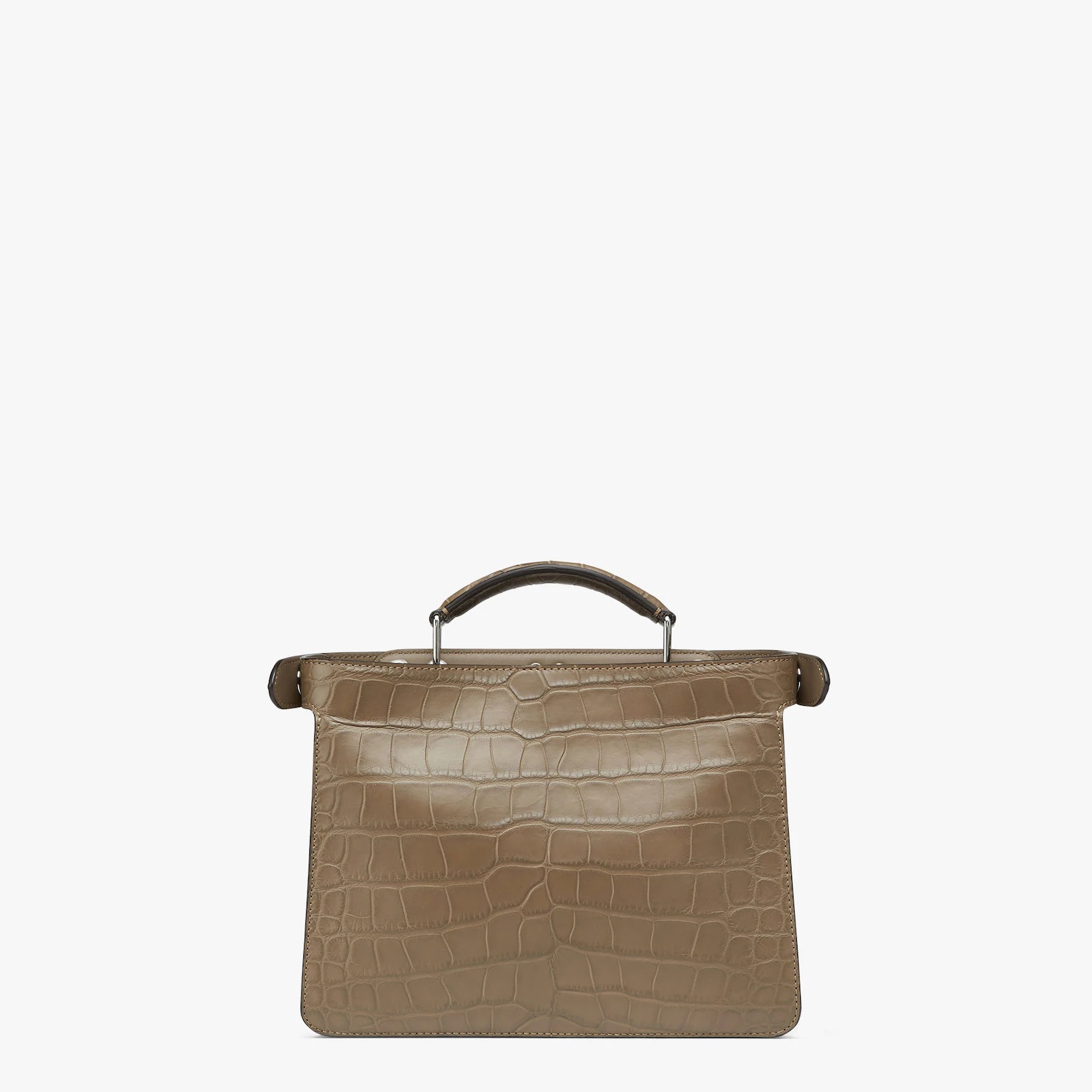 Brown alligator bag - 4