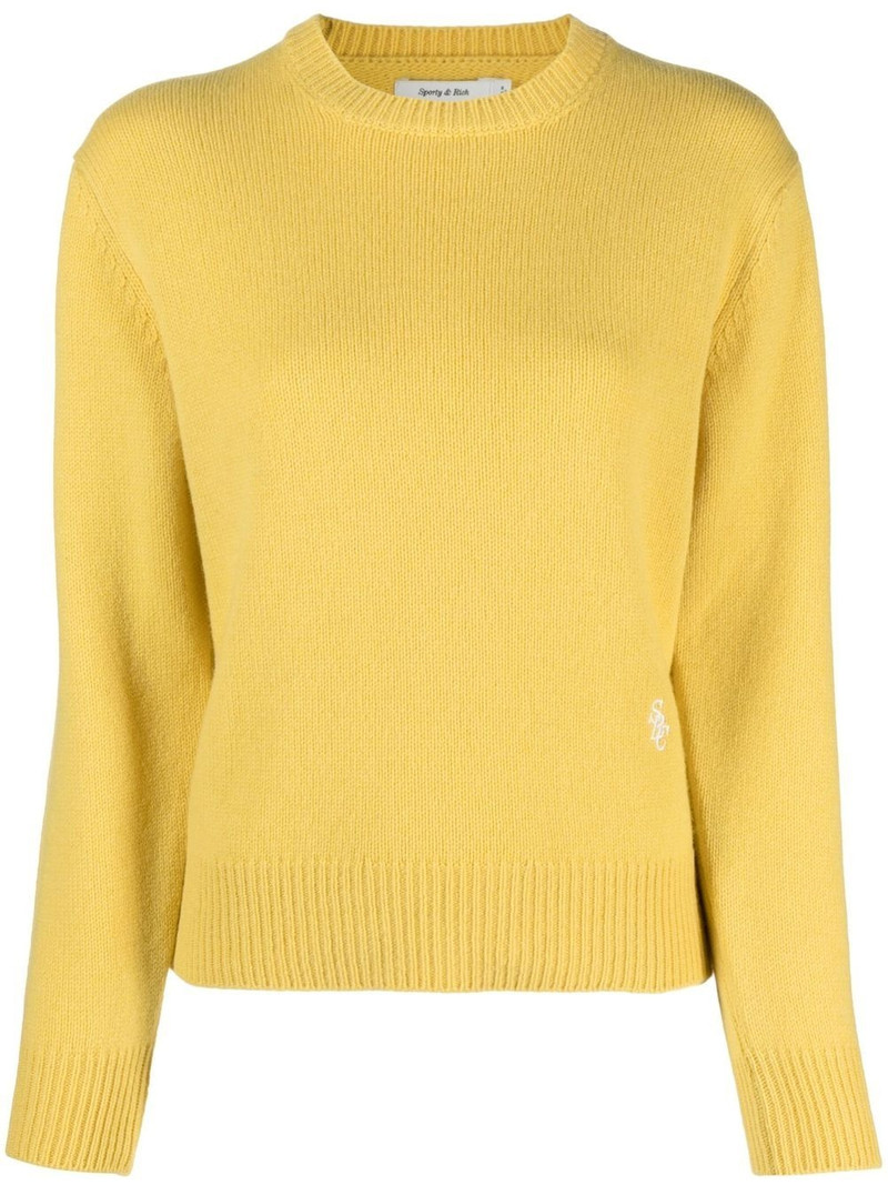 SRC Wool Crewneck - Daffodil 1