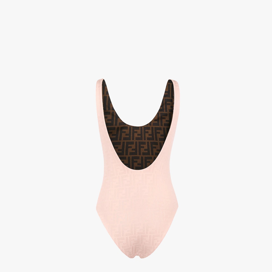 Pink Lycra® swimsuit - 2