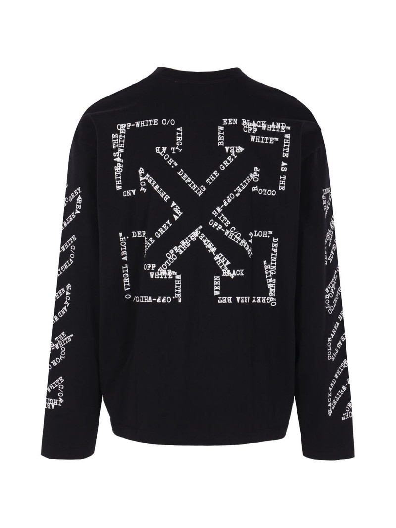 Off-White long-sleeve graphic T-shirt outlook