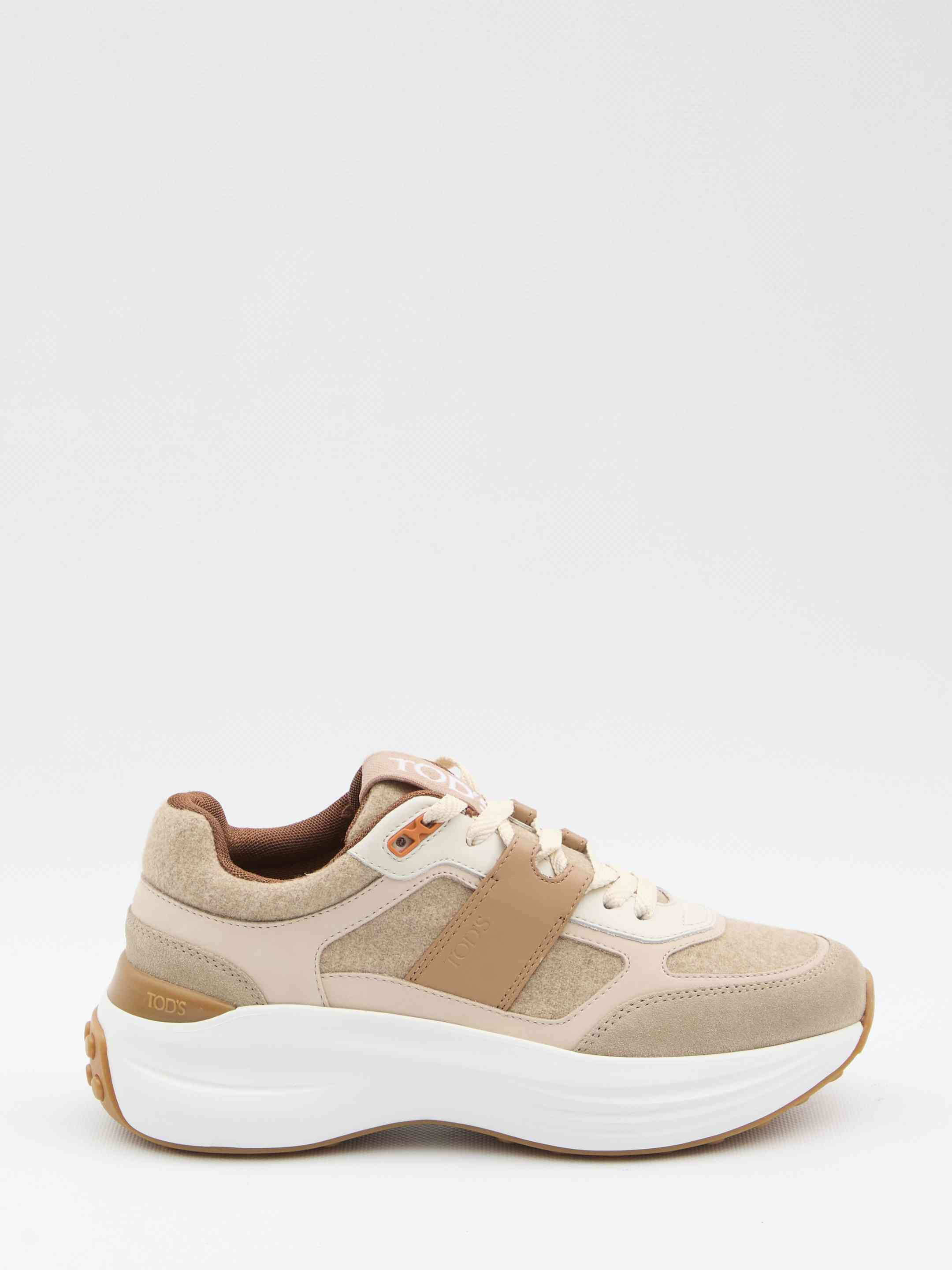 Tod's Women Sneakers In Fabric And Suede Leather - 1