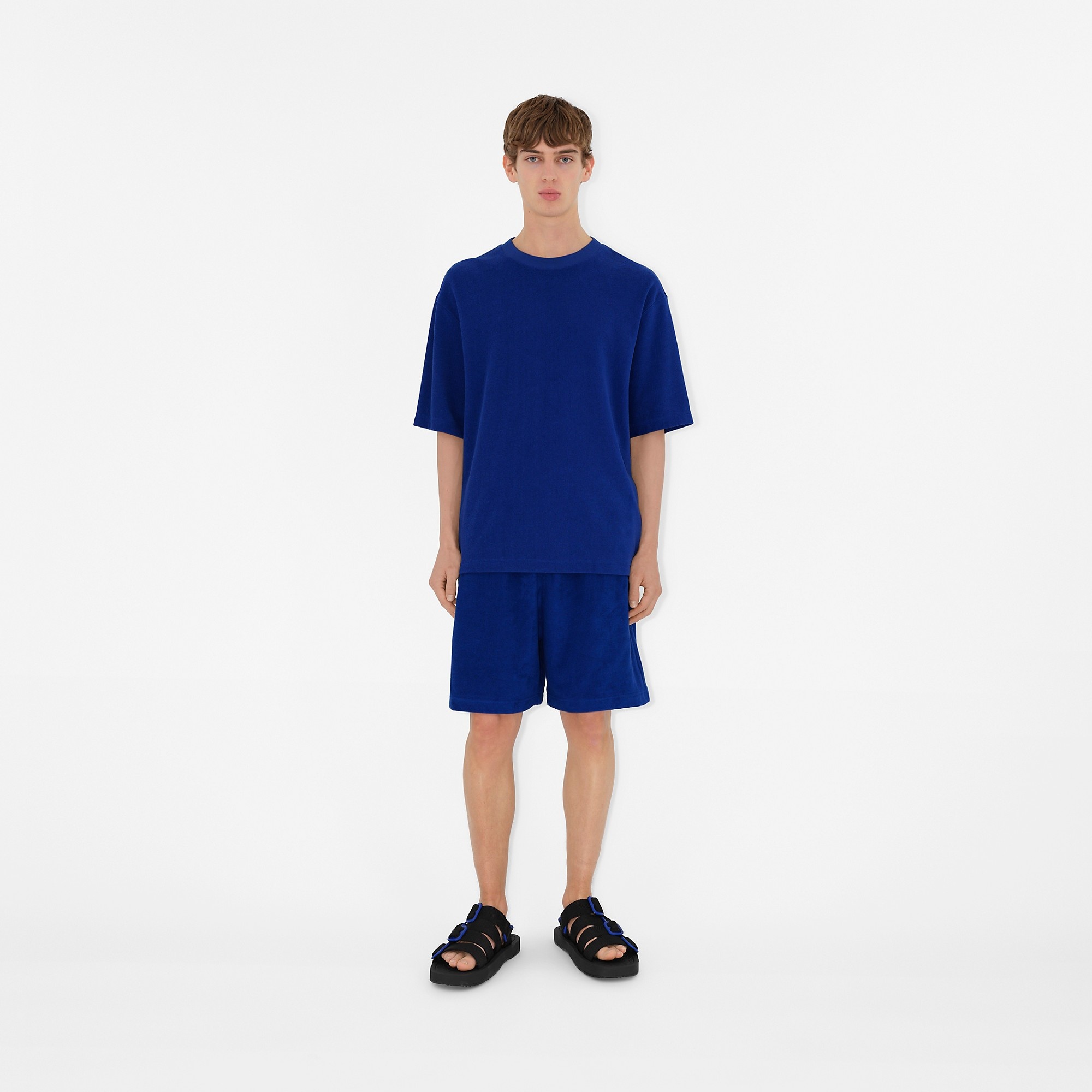 Cotton Towelling Shorts - 3