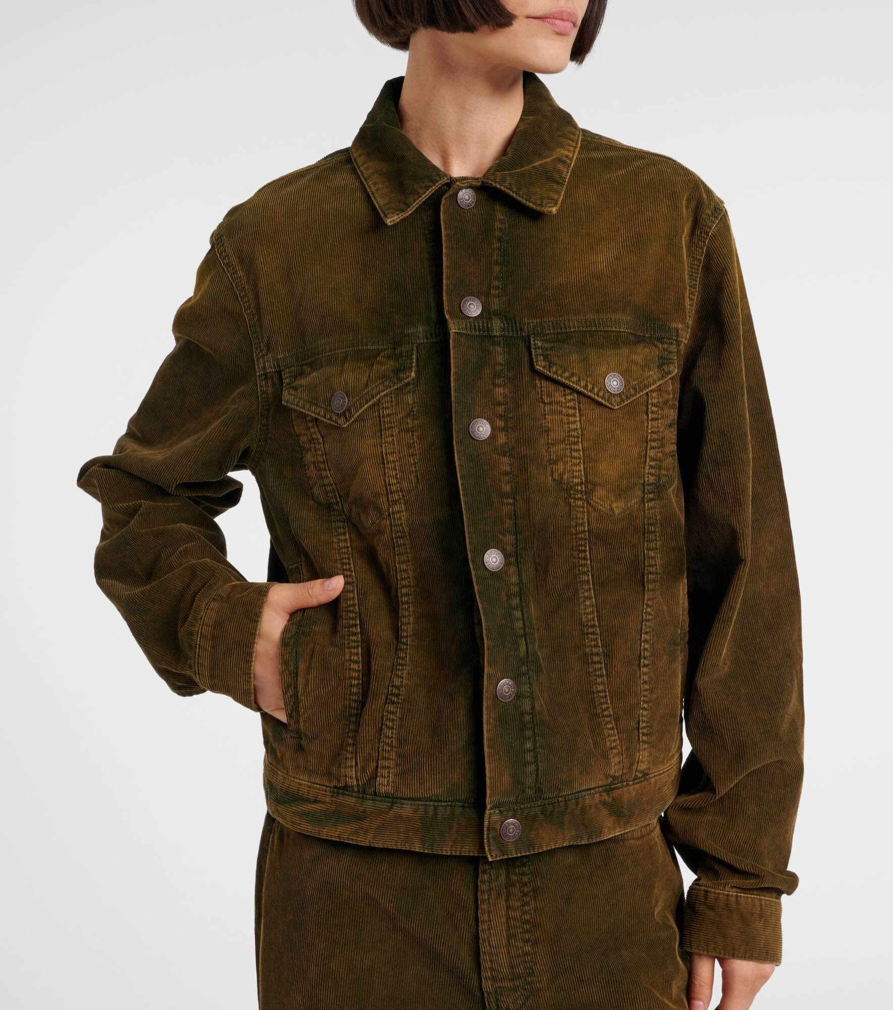 Cotton corduroy jacket - 7