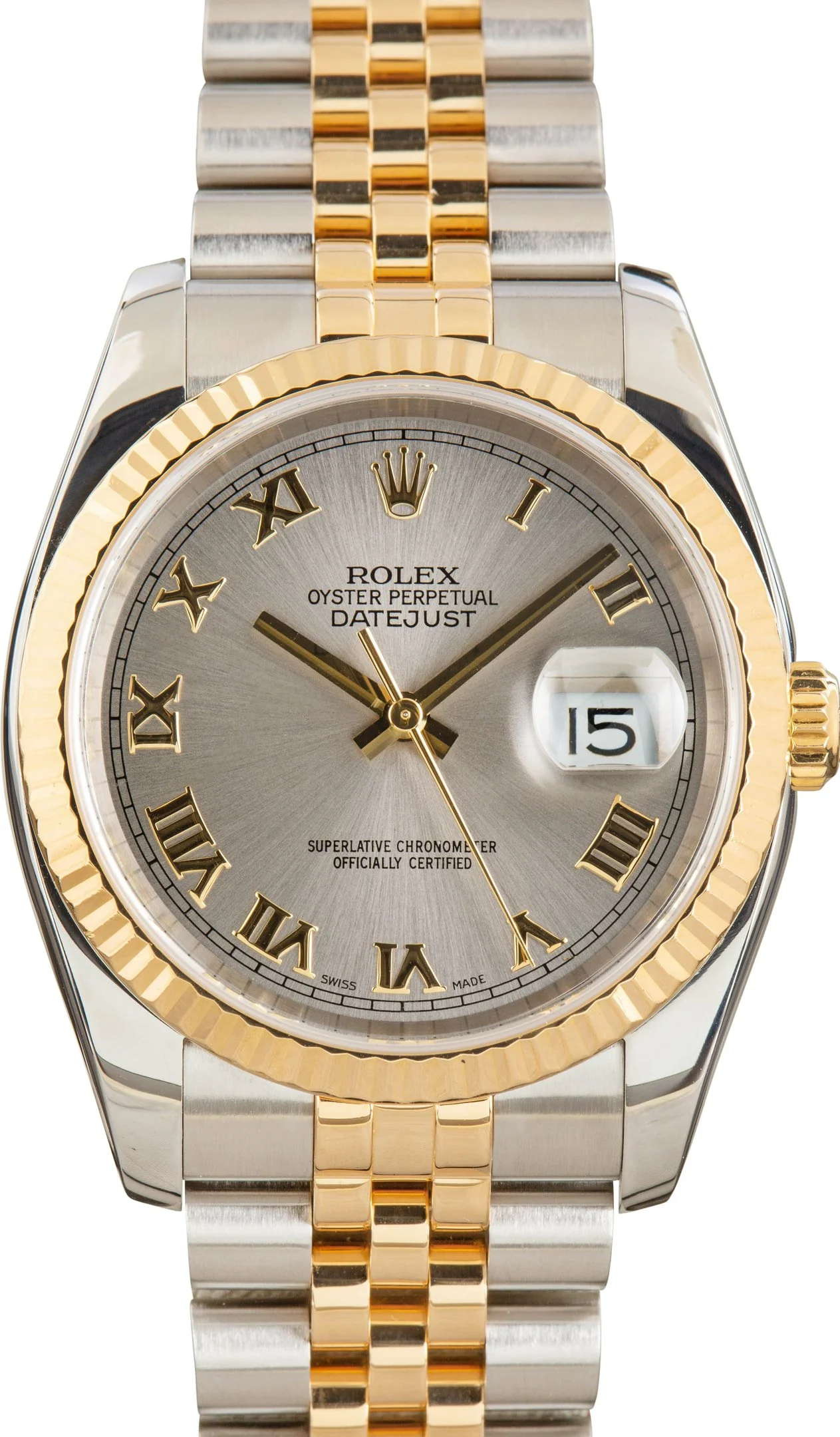 Rolex Datejust 36 116233 Slate Dial - 1