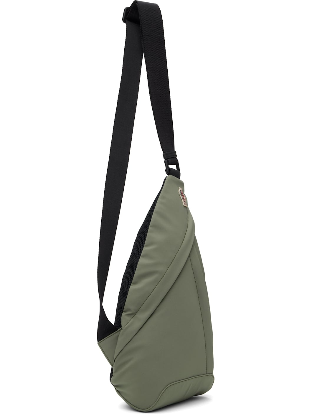 Khaki Water-Repellent Crossbody Backpack - 2