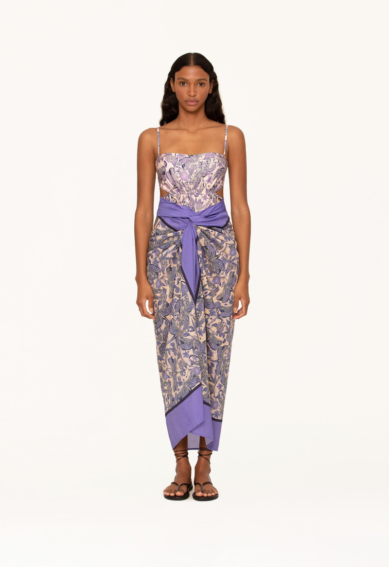 Agua by Agua Bendita Lavanda Libelulas Pareo outlook