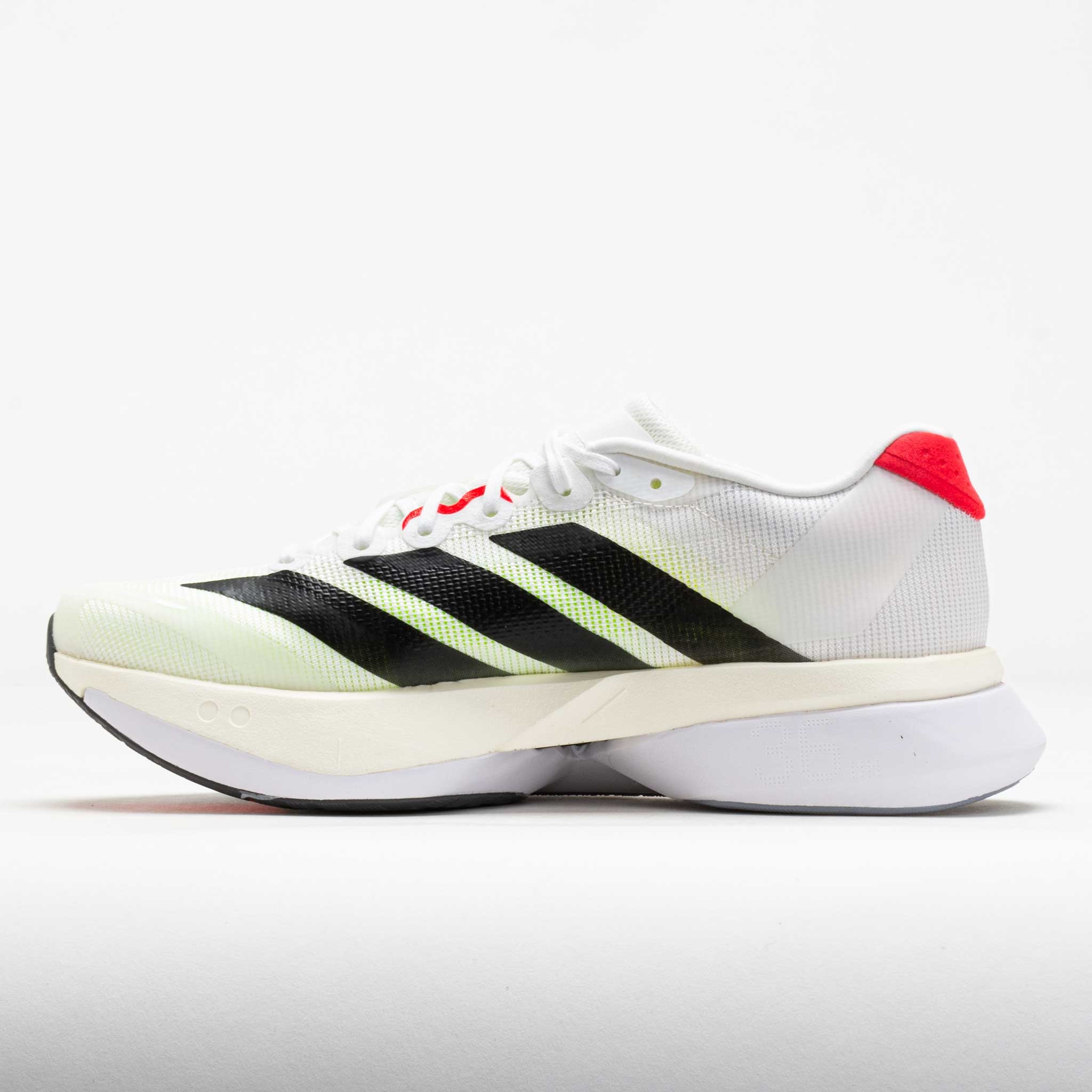 adidas Adizero Boston 13 Men's White/Core Black/Lucid Red - 2