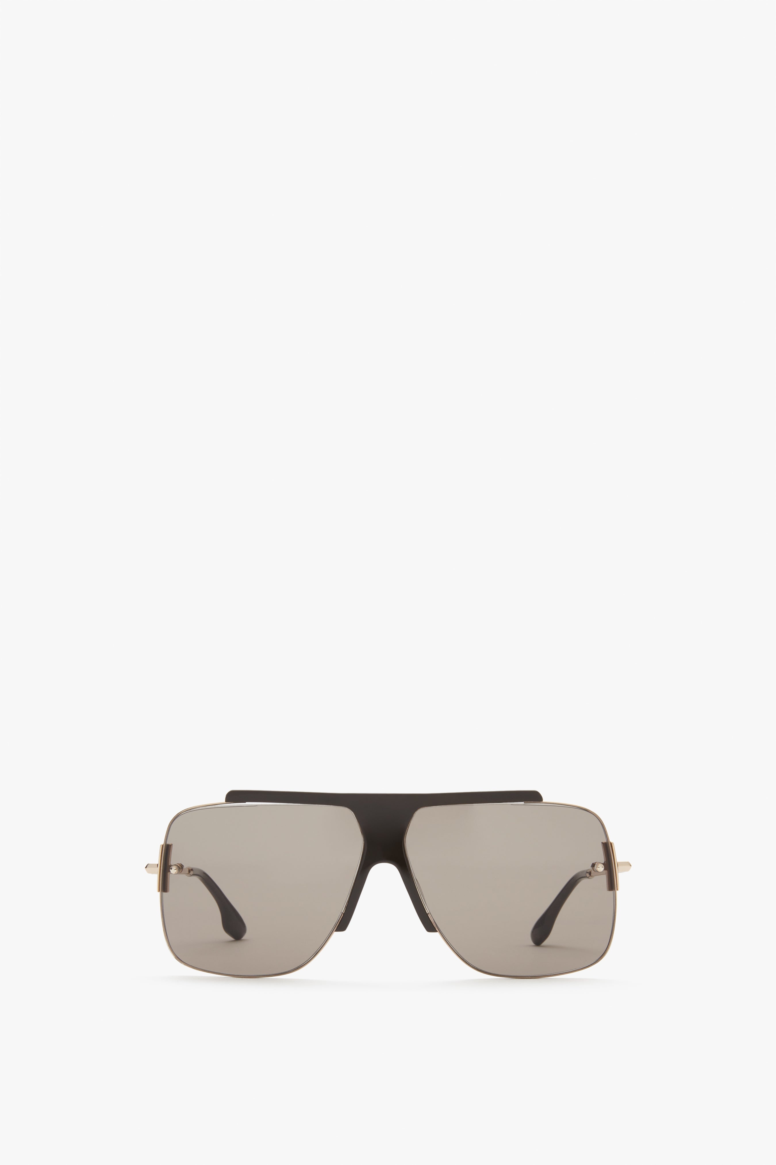 Combination Rimless Square in Chocolate - 1