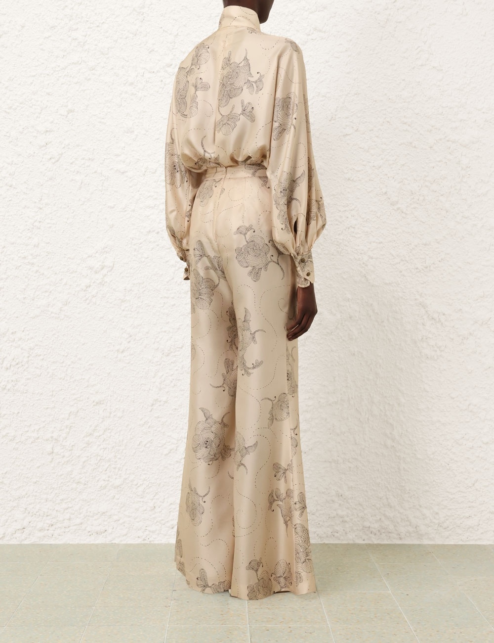 EDEN TIE NECK BLOUSE - 5