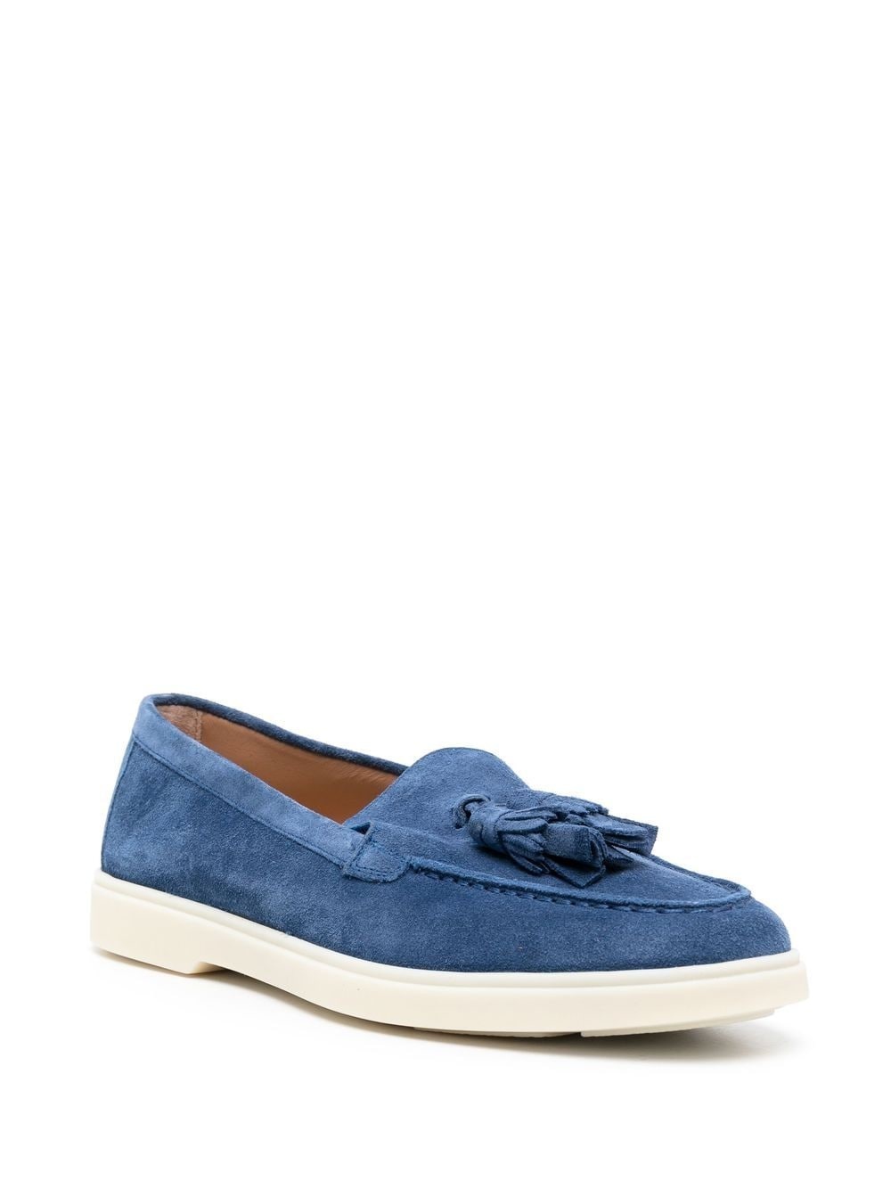 tassel-detail suede loafers - 2