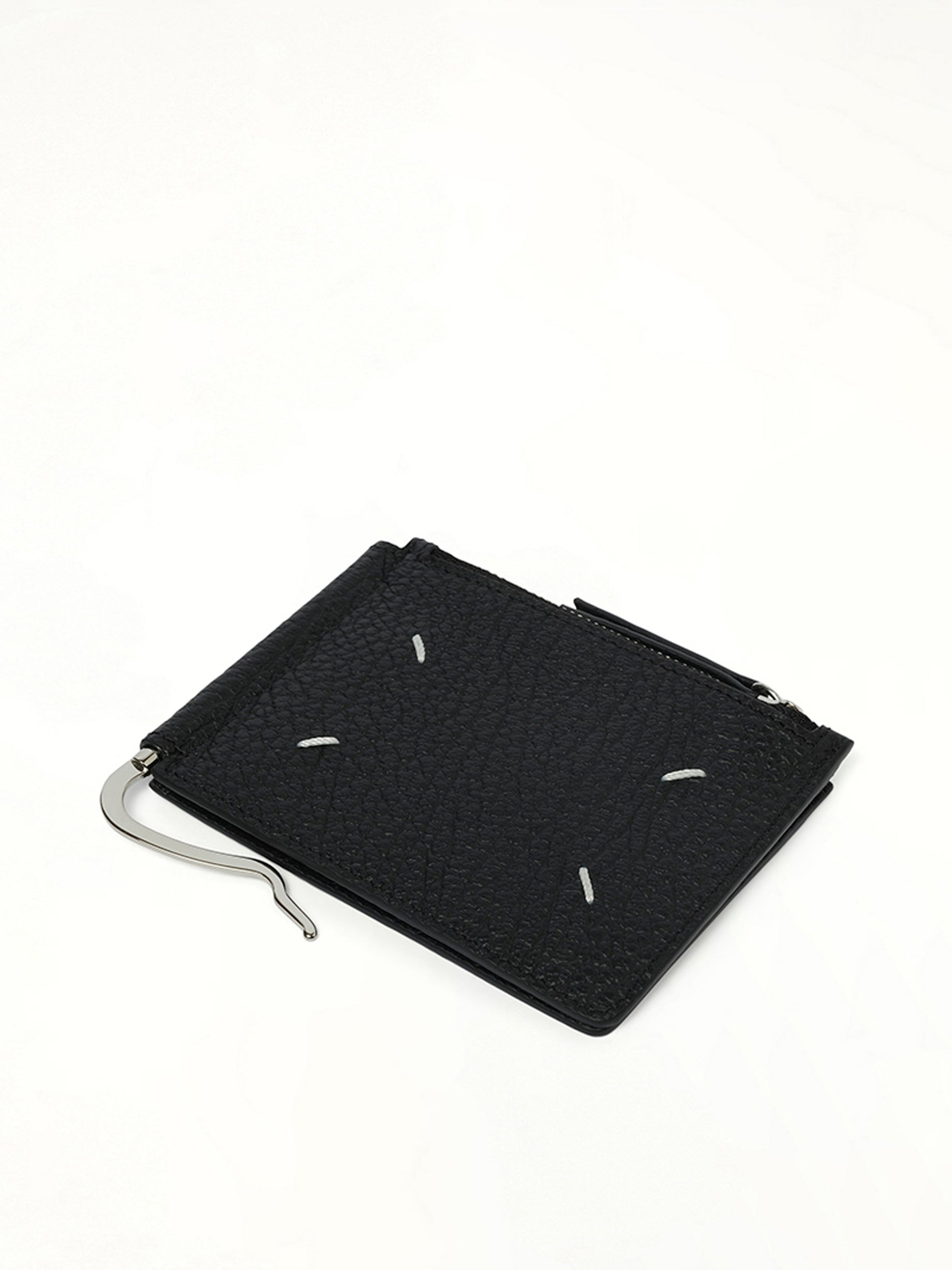 Four Stiches Wallet in Black - 3