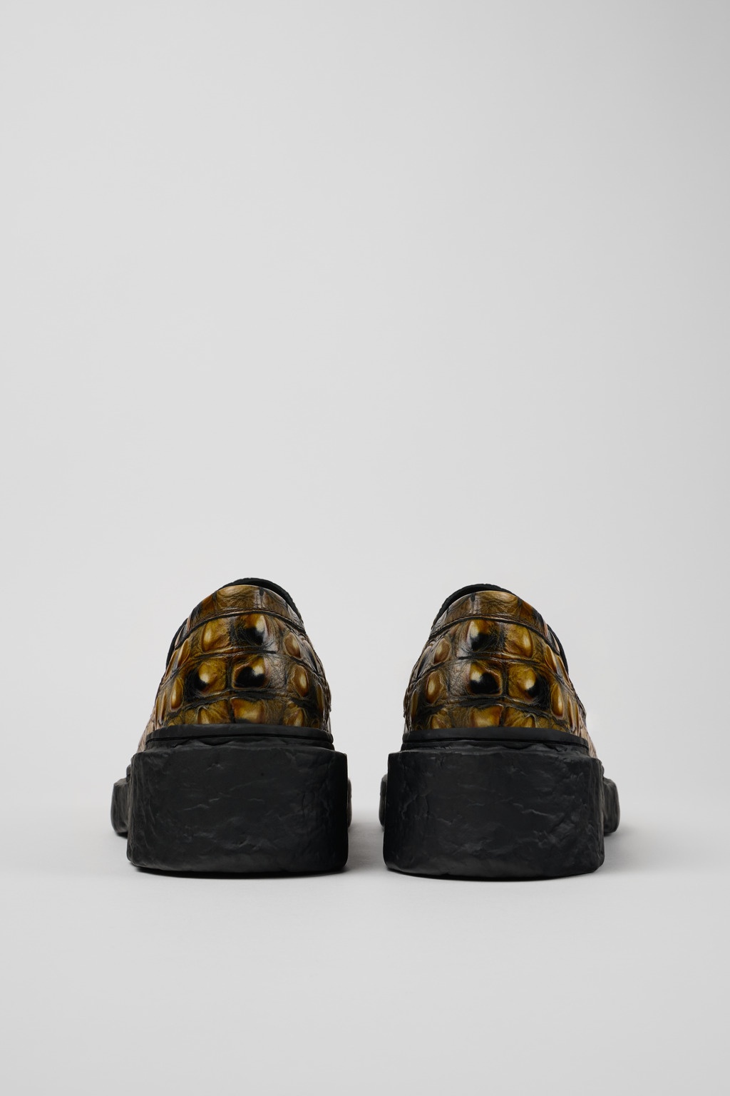 Brown Leather Loafers - 3