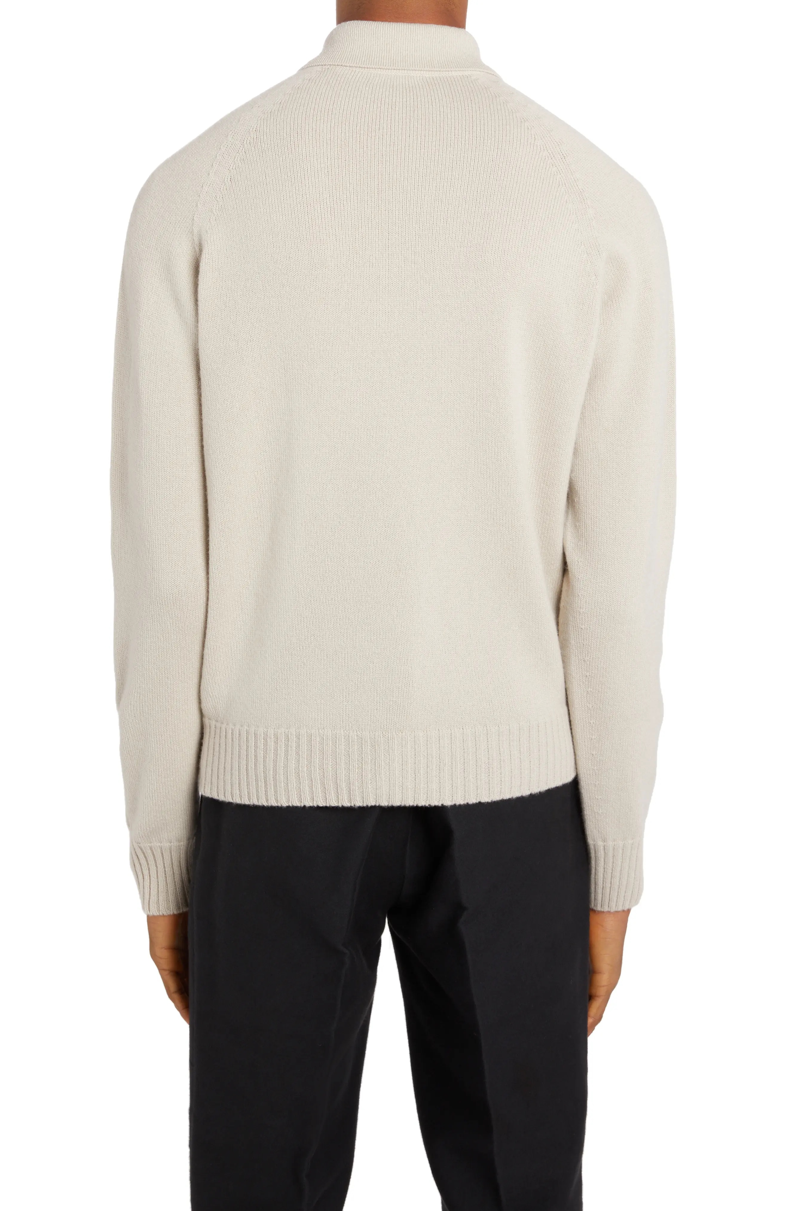 Seamless Cashmere Polo Sweater - 2