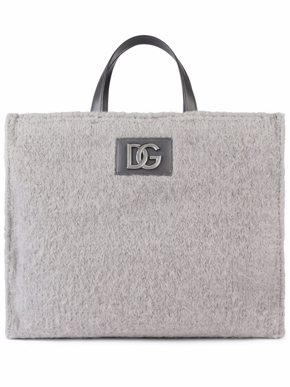 felted DG-logo tote bag - 1