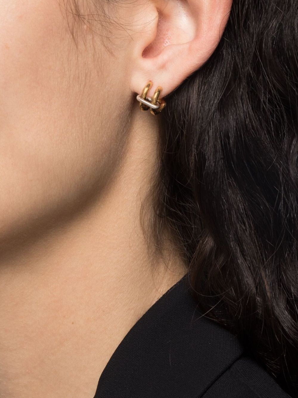 The Sun Salutations hoop earring - 2