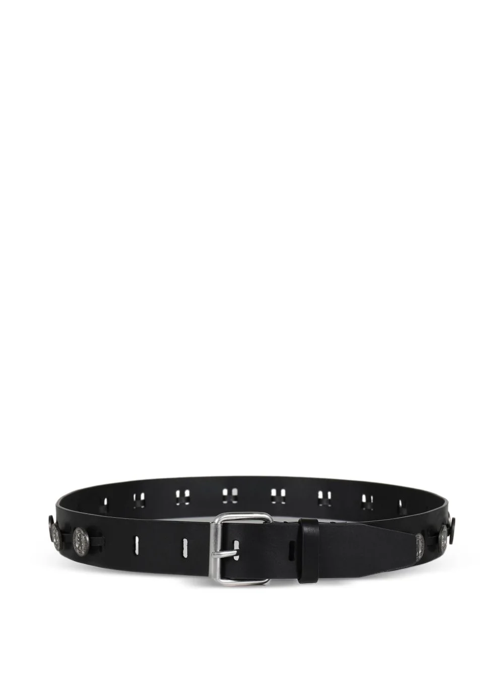 Souvenir coin-embellished belt - 1