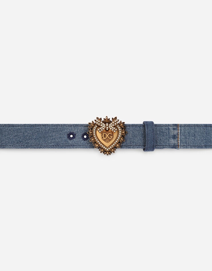 Devotion belt in patchwork denim - 3