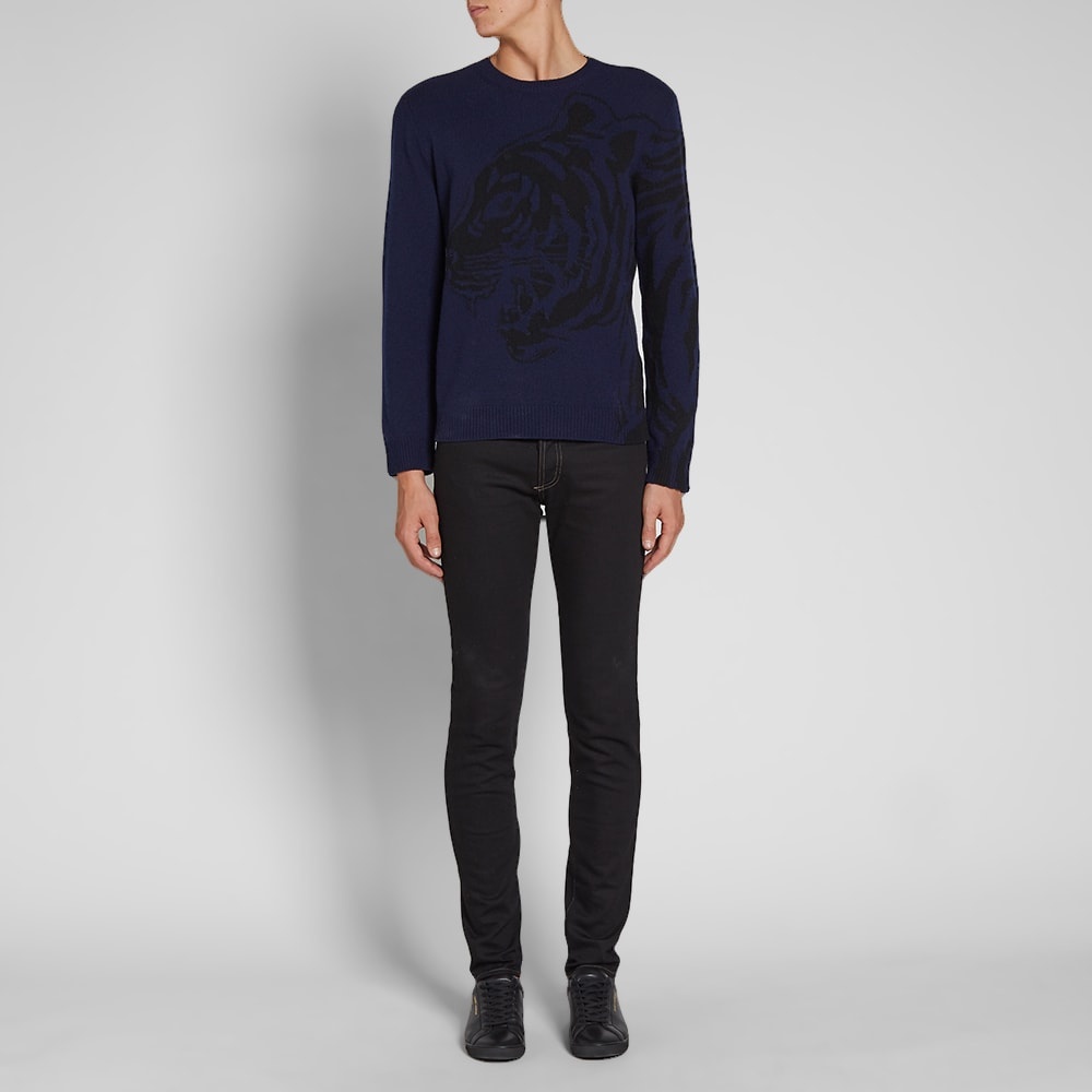 Valentino Tiger Intarsia Wool Knit - 6