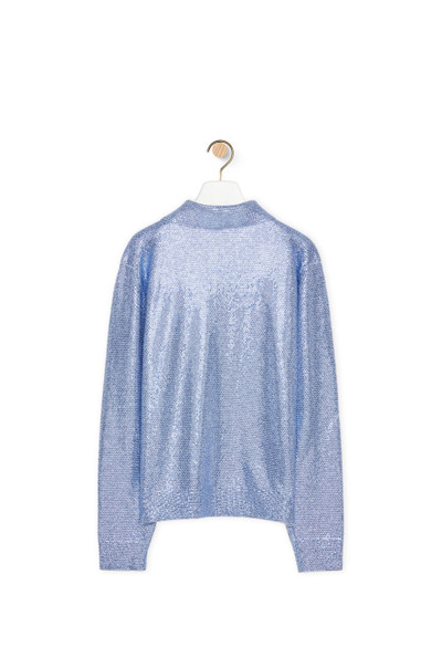 Loewe Embellished polo sweater in cashmere outlook