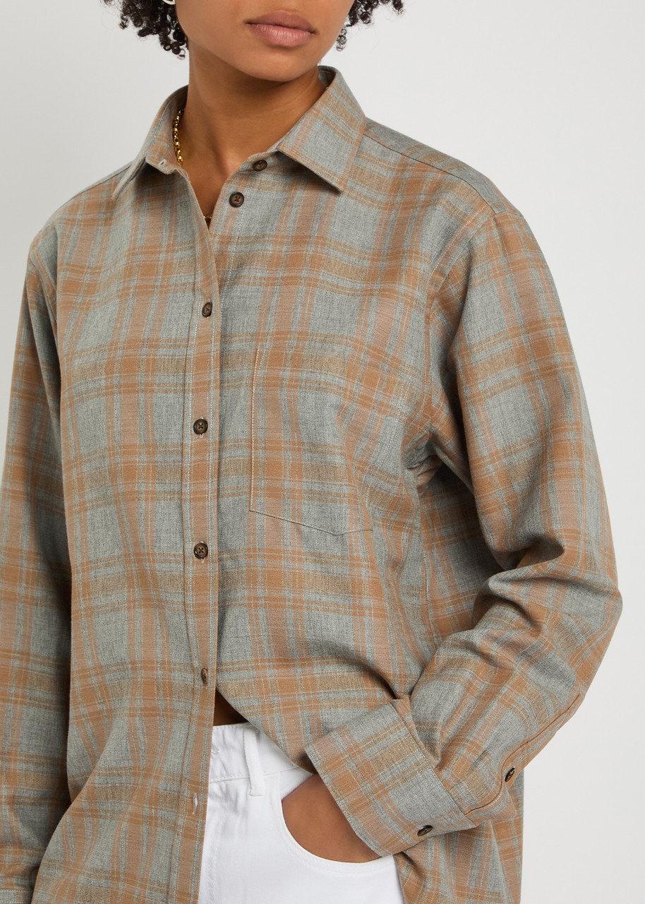 Rohe Checked Woven Shirt - 5