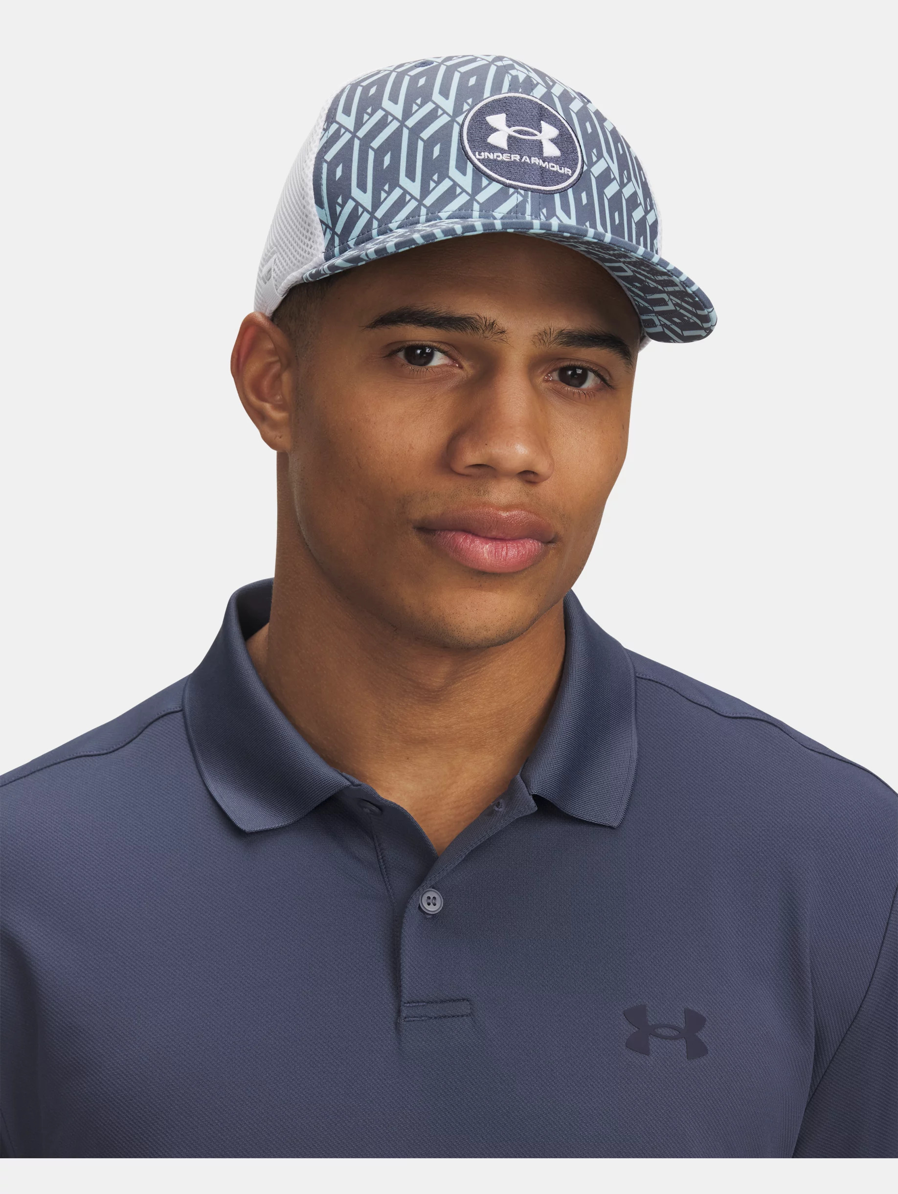 Men's UA Iso-Chill Drive Low Stretch Fit Cap - 3