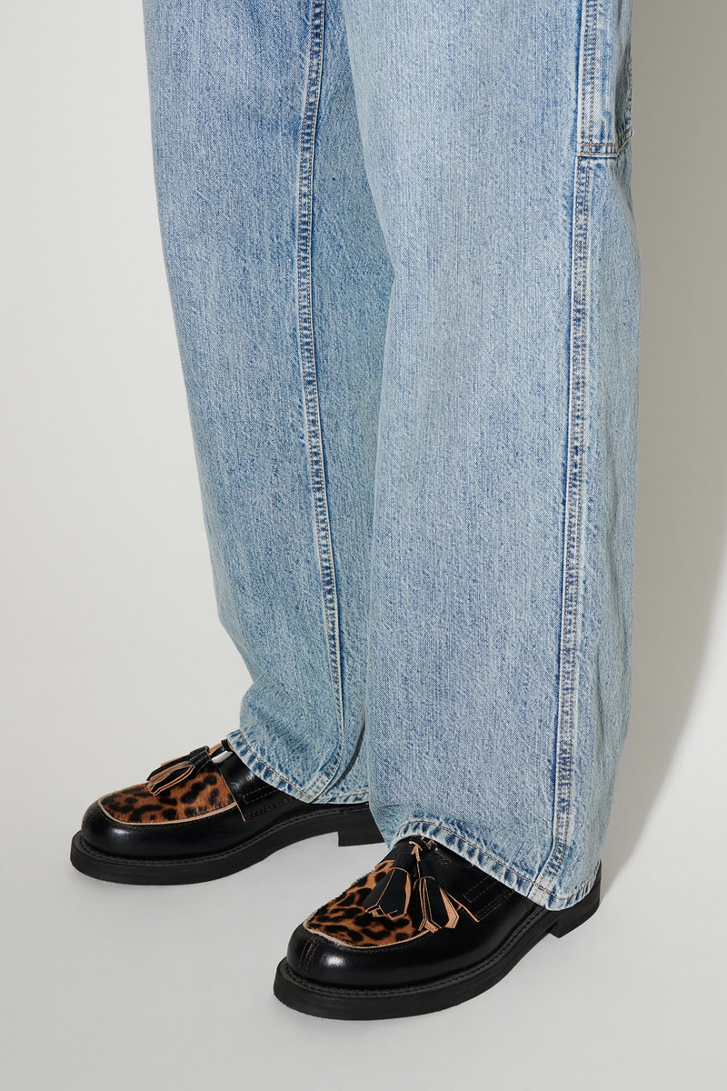 Tassel Loafer Honky Tonk Leo Hair On Hide 5