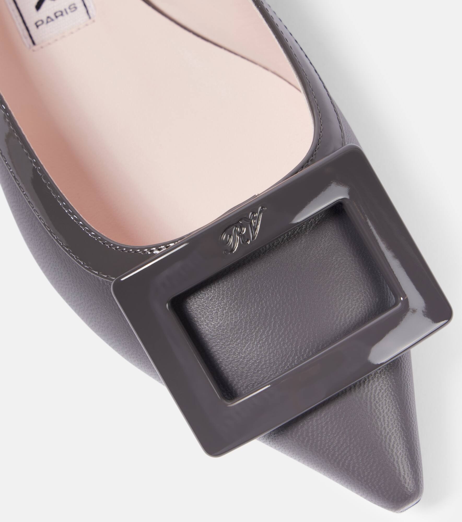 Gommettine leather ballet flats - 5