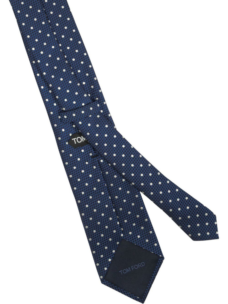 TOM FORD polka-dot tie outlook