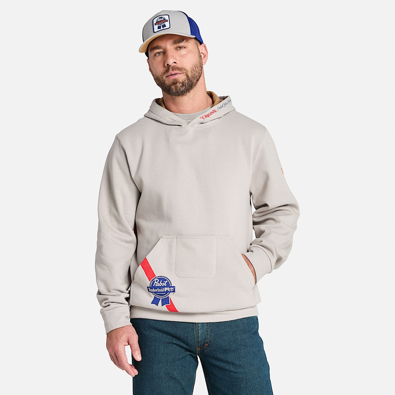 Men's Timberland PRO® and Pabst Blue Ribbon Hoodie - 2