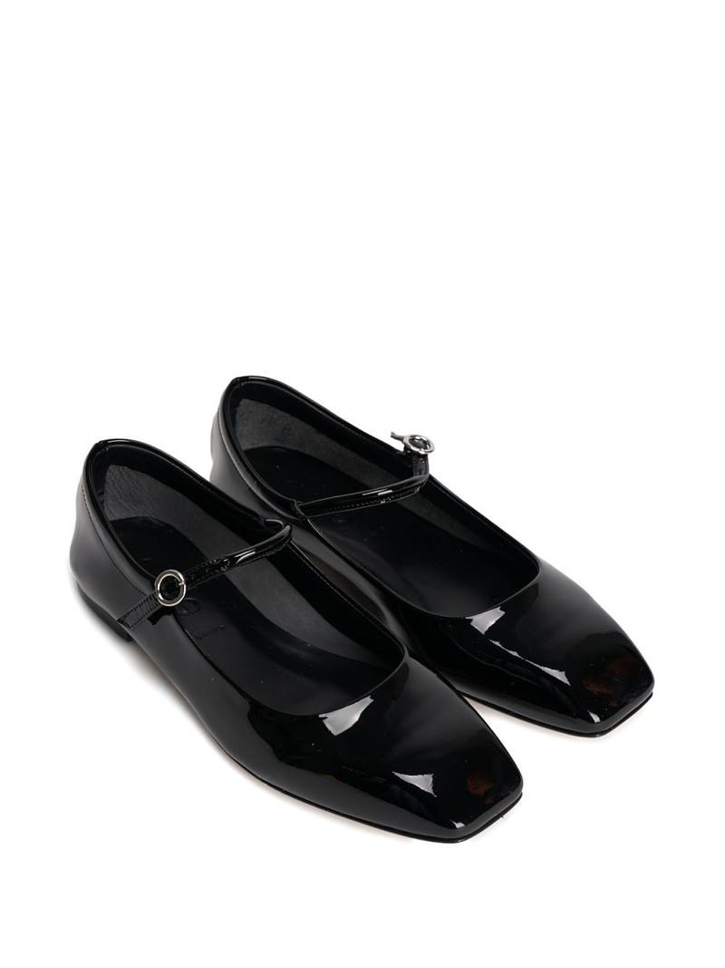 Aeyde leather buckle-fastening ballet flats outlook