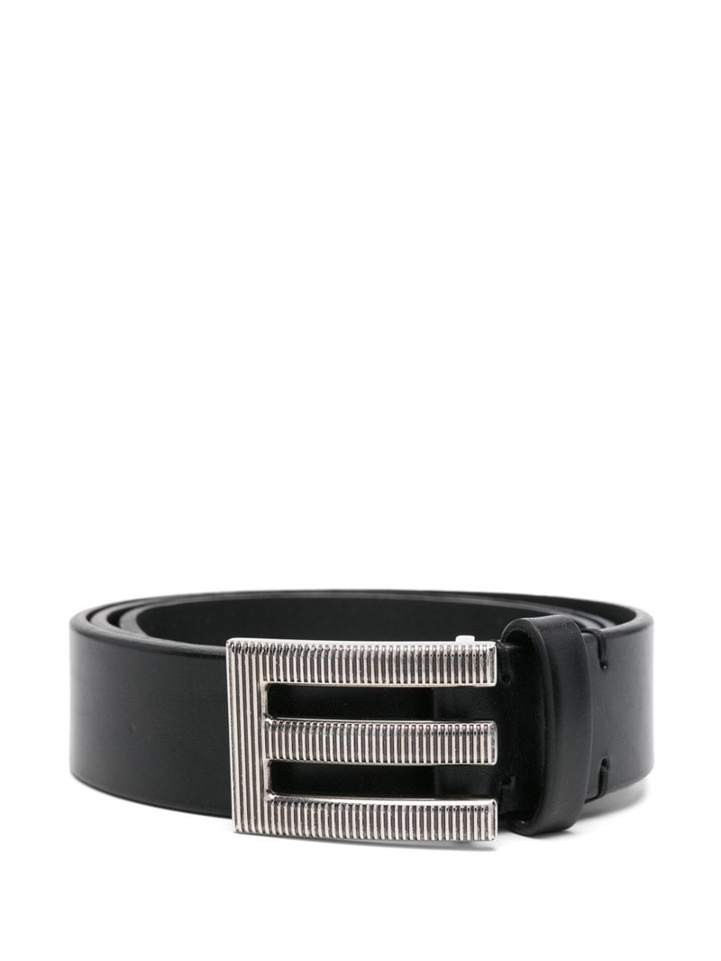logo-buckle belt 1