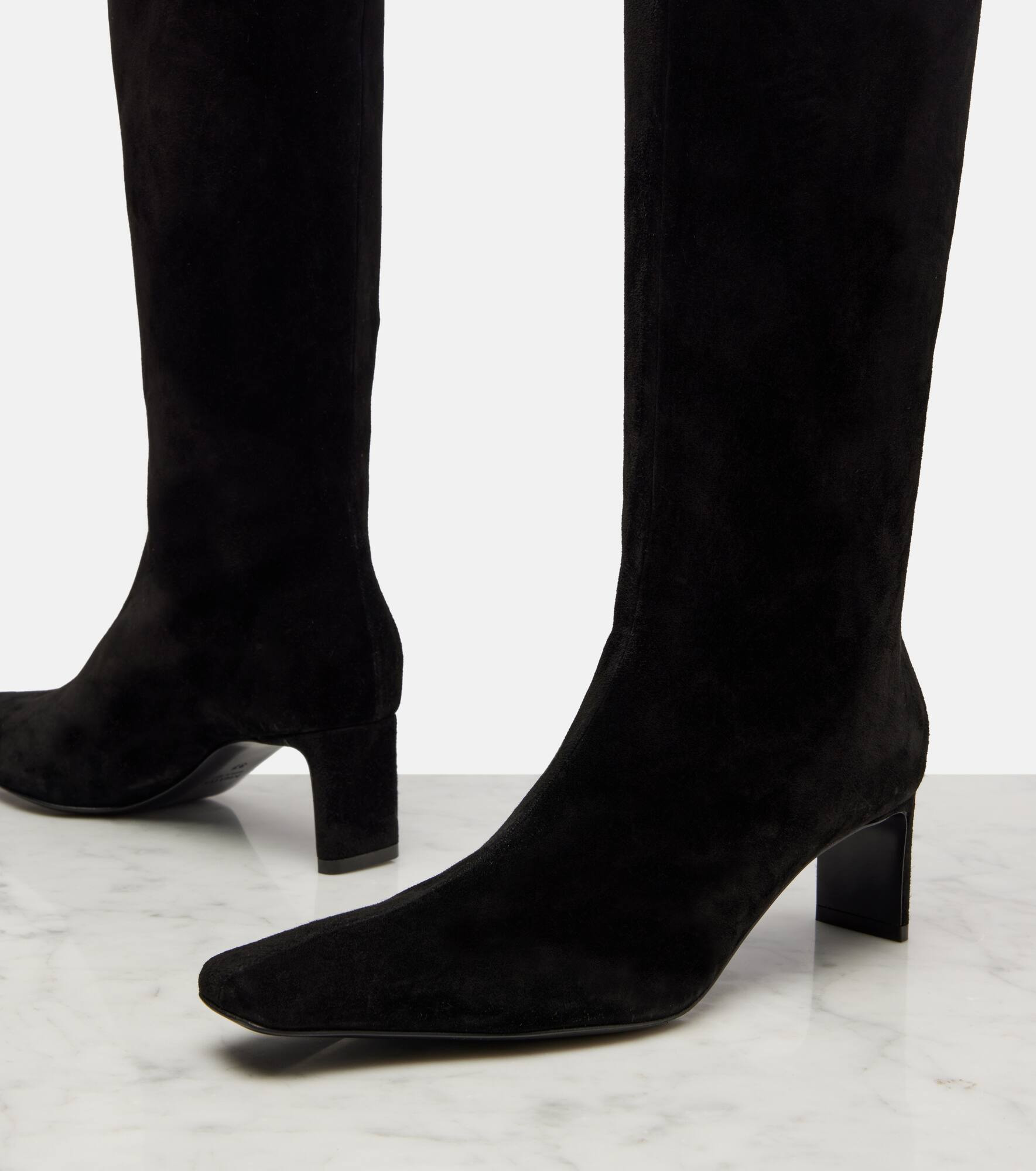Ona 55 suede knee-high boots - 5