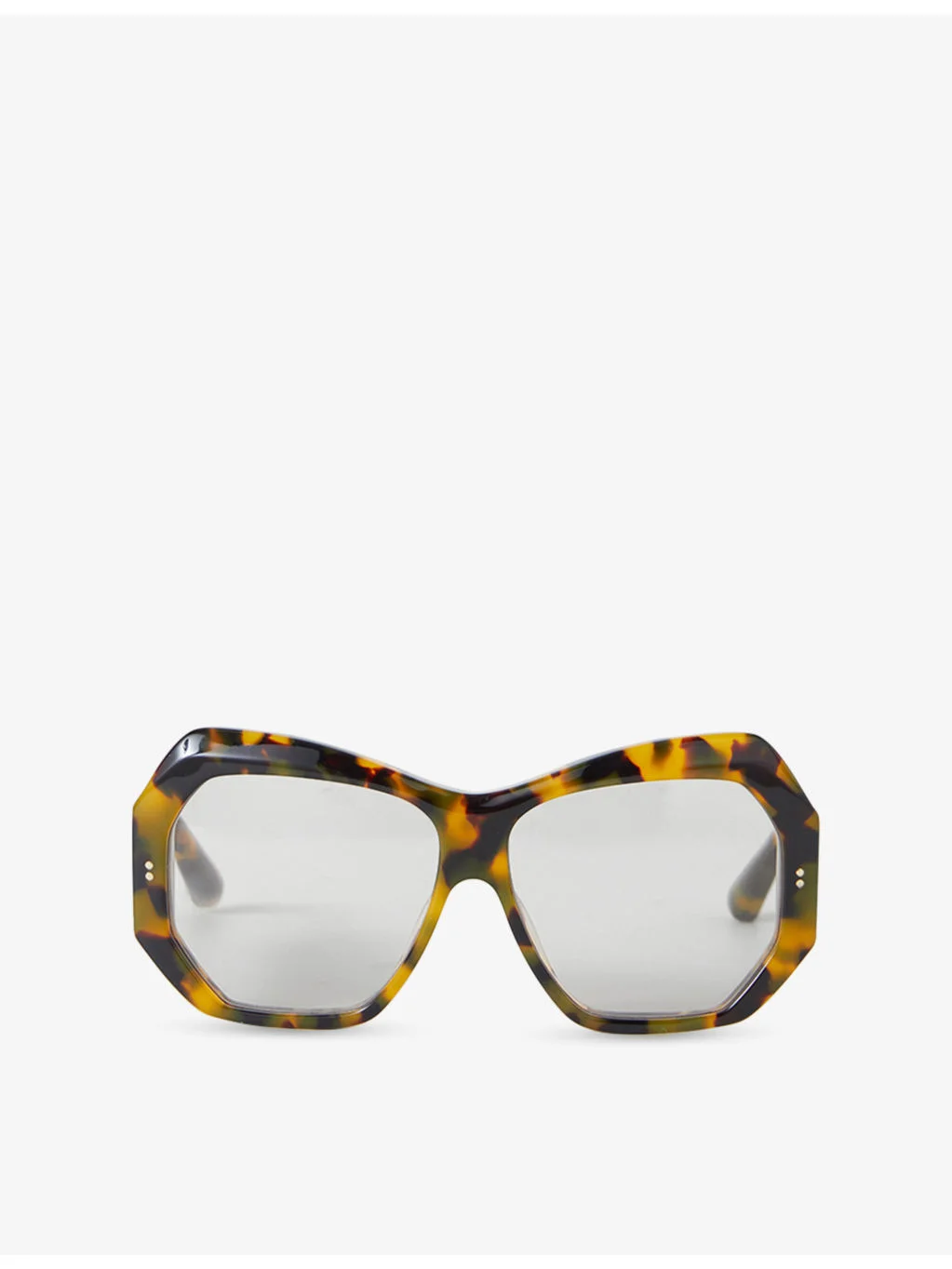 Slima Butterfly-Frame Tortoiseshell Acetate Sunglasses - 1