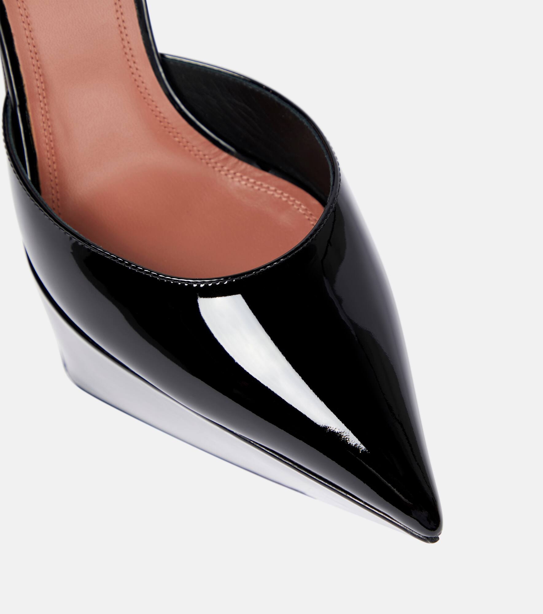 Angelica patent leather platform pumps - 6