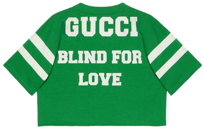 GUCCI Cropped T-shirt with Gucci 1921 'To Hug a Snake' print outlook