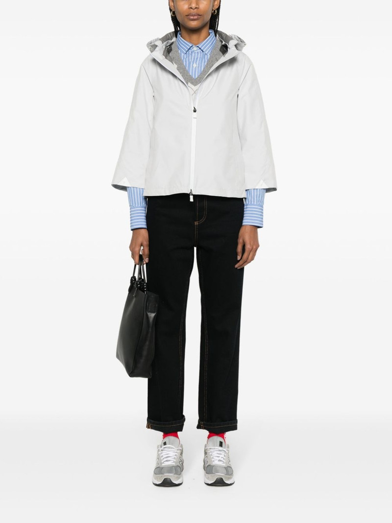 Herno Laminar hooded jacket outlook