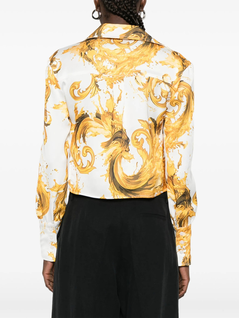 long-sleeve baroque-print blouse 5