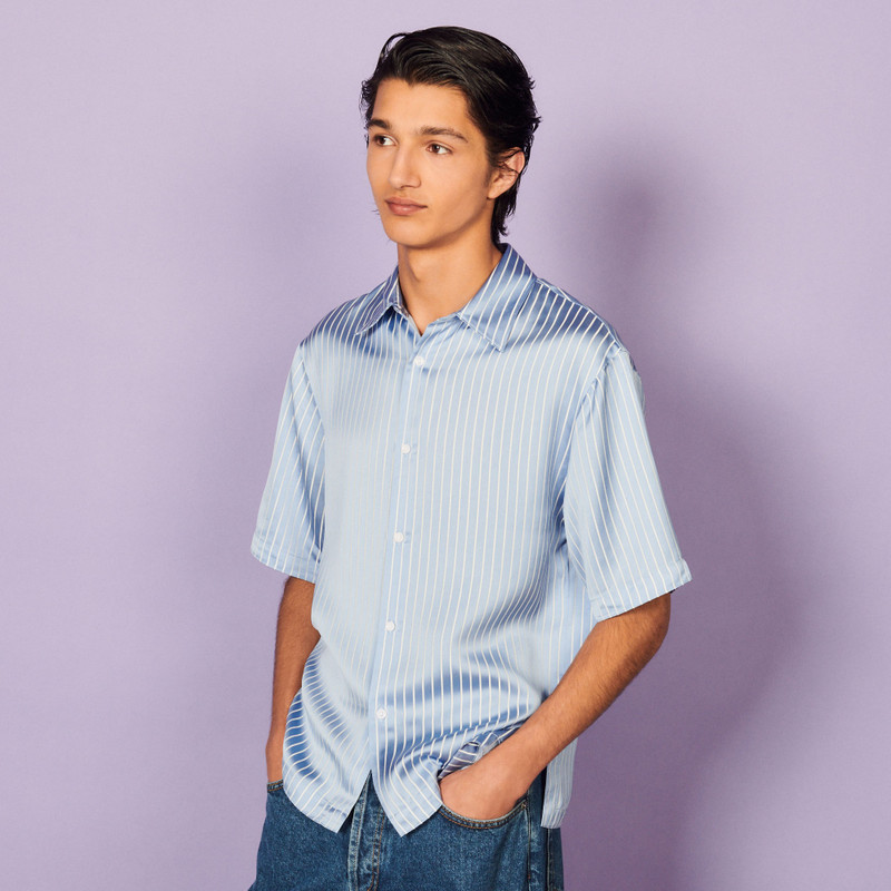 Sandro Striped flowing shirt outlook