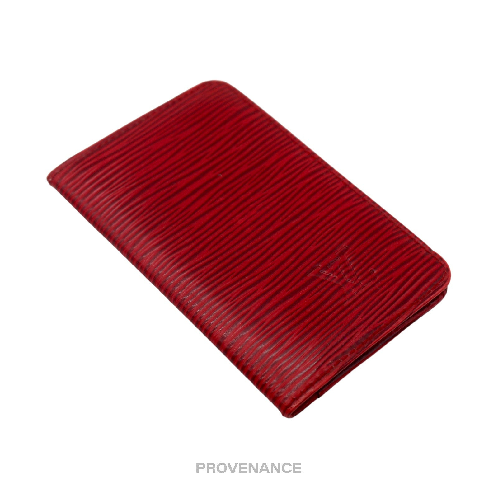 Louis Vuitton "MALLETIER" PO Wallet - Red Epi - 4