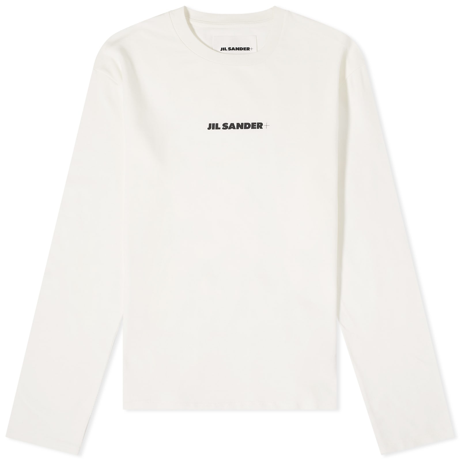 送料関税込_Jil Sander Plus Long Sleeve Logo Active T-Shirt Jil Sander Jil Sander Plus Long Sleeve Logo Active T-Shirt