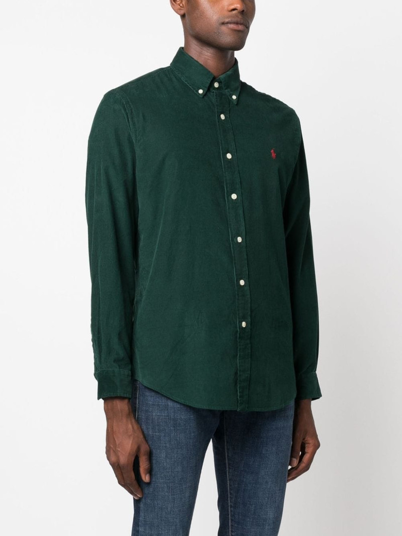 Polo Pony-embroidered corduroy shirt 3