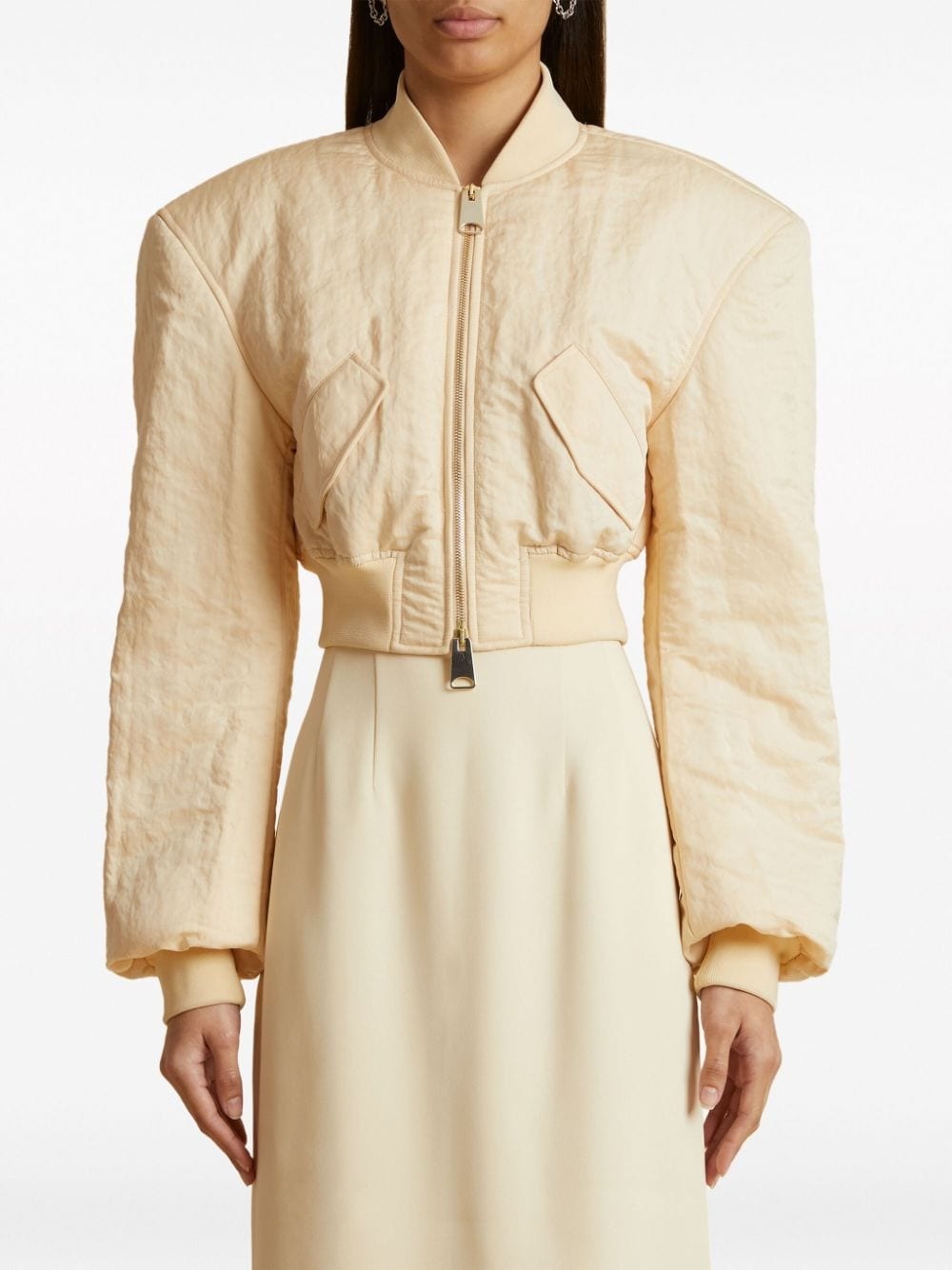 The Reggie cropped bomber jacket - 3